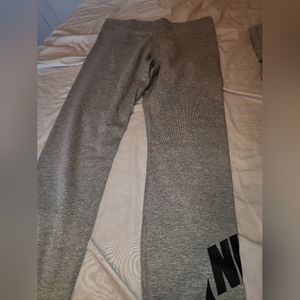 Nike large gray sweatpant leggings